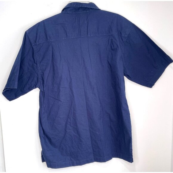 Vintage h.i.s. HIS Short Sleeve Shirt Cuban Bowling Henry I Siegel Size L - Picture 5 of 7